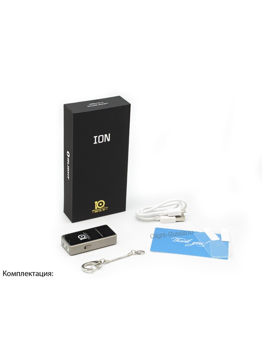 фото Фонарь Olight ION-Ti Titanium Limited Edition 2xCree XP-G3 CW