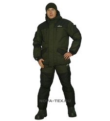 фото Зимний костюм для рыбалки «Скат Зима» -45 (Таслан, Хаки) GRAYLING