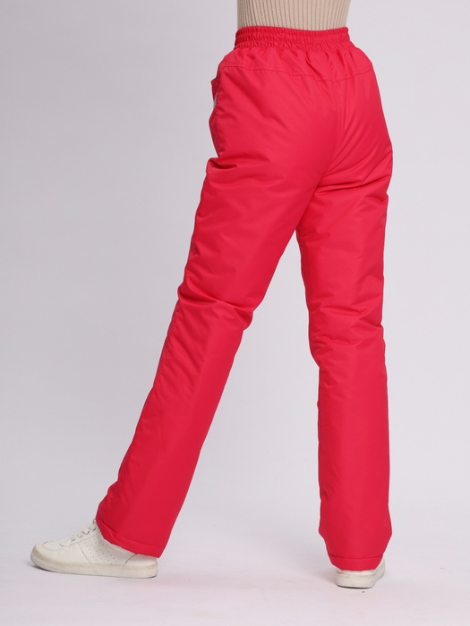 фото Зимние подростковые брюки для девочек KATRAN Frosty (мембрана, малиновый)