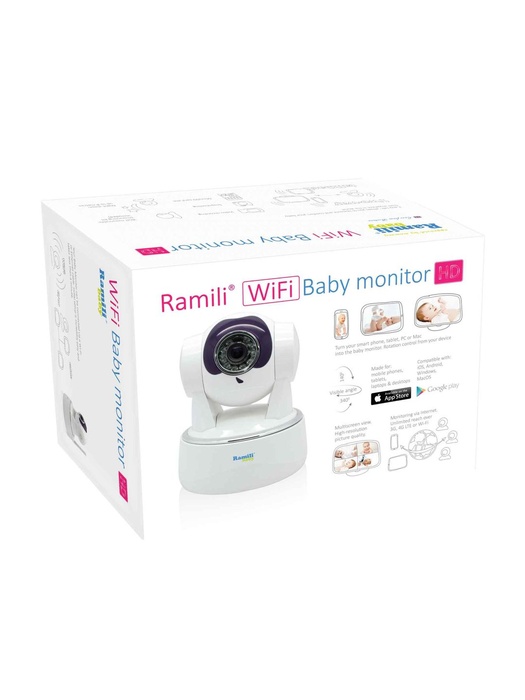 фото Видеоняня Ramili Baby Monitor RV800 белая  