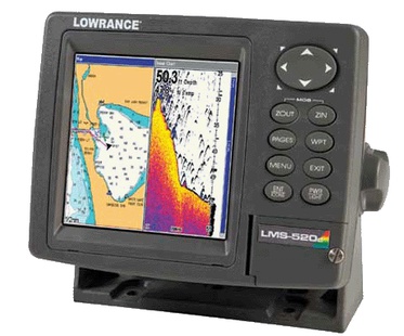 Lowrance LMS-520C с датчиком 200 КГц