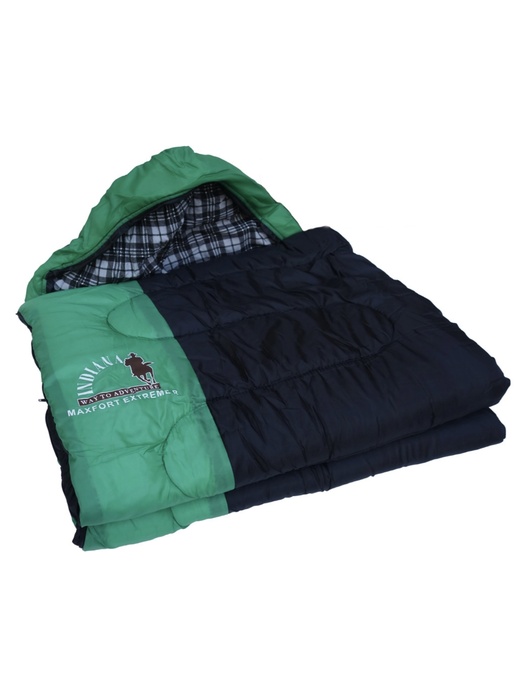 фото Спальный мешок INDIANA Maxfort Extreme R-zip от -27 °C (одеяло с подголовником, фланель, 195+35X85 см)