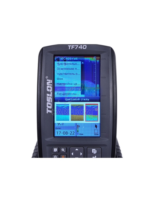 фото Беспроводной цветной картплоттер Fish-finder TF740 GPS+XPILOT