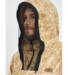 фото Костюм противоэнцефалитный антимоскитный KATRAN Протект (Твил, бежевый КМФ) NEW