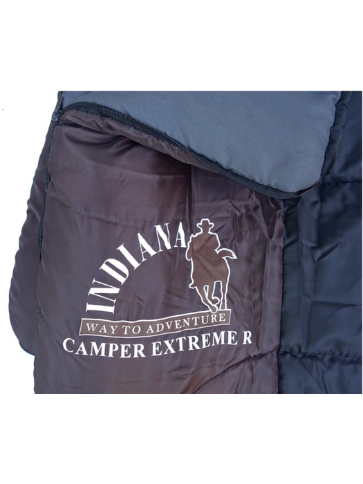 фото Спальный мешок INDIANA Camper Extreme L-zip от -27 °C (одеяло с подголовником 195+35X90 см)