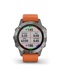 фото Garmin FENIX 6 Sapphire титановый (010-02158-14) с оранжевым ремешком
