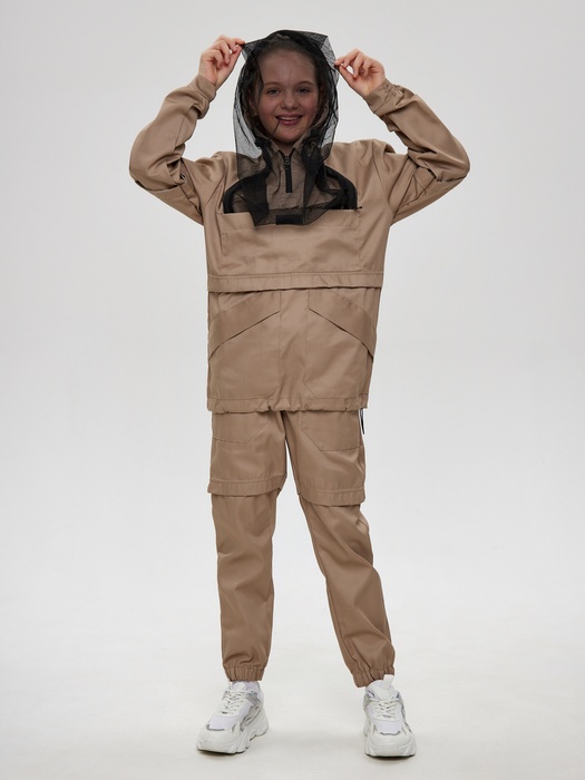 фото Детский противоэнцефалитный костюм KATRAN АМУР (Твил, бежевый)