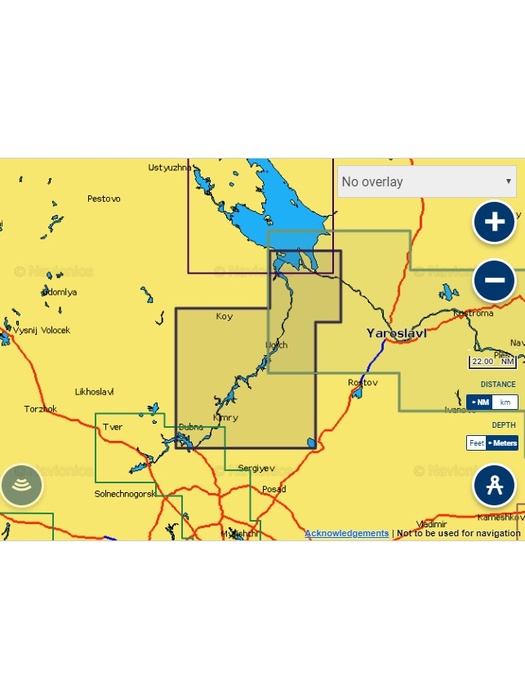 фото Карты Navionics Россия 5G623S2 Угличское вдхр