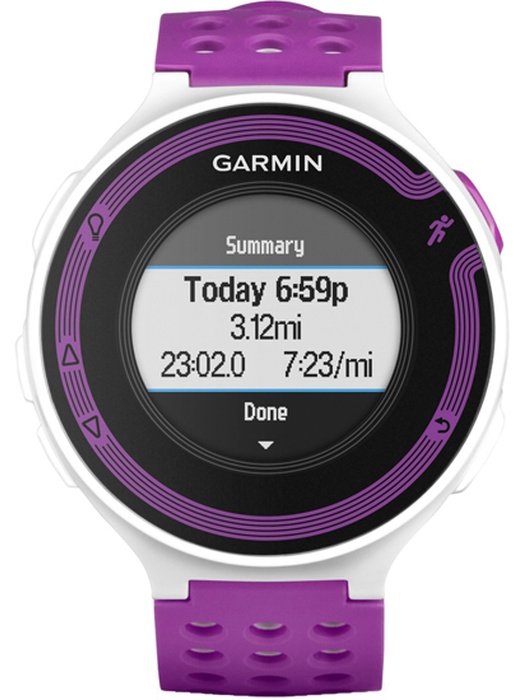 фото Garmin Forerunner 220 White/Violet HRM