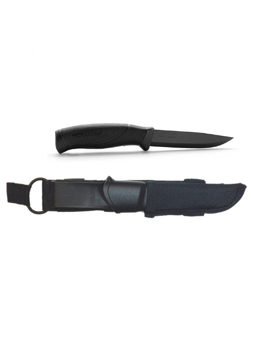 фото Нож Morakniv Companion Tactical BlackBlade (черный клинок)