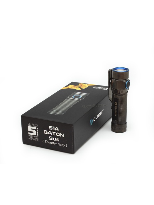 фото  Фонарь Olight S1A-SS Stainless Steel Limited Edition Cree XM-L2 U2 