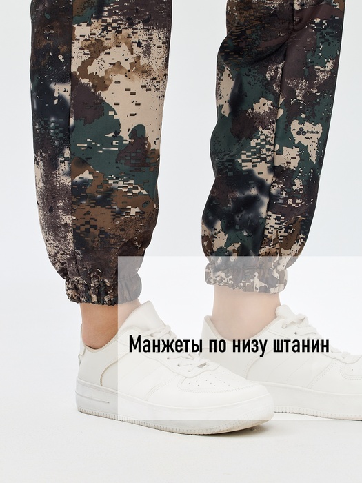 фото Комбинезон женский осенний для охоты и рыбалки KATRAN АМАЗОНКА (полофлис, Вудланд)