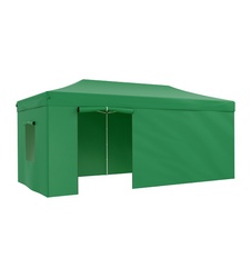 фото Тент-шатер быстросборный Helex 4366 3x6х3м полиэстер зеленый