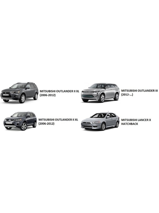 фото CMOS камера заднего вида для MITSUBISHI OUTLANDER II XL (2006-2012) / OUTLANDER III (2012-...) / LANCER X HATCHBACK (#060)