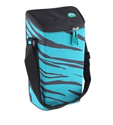 фото Сумка-термос Igloo 2 Bottle Wine Tote 16 teal-zebra