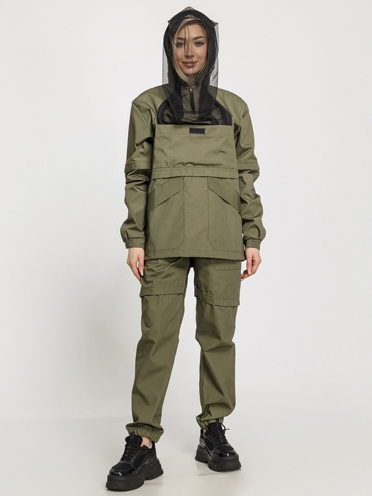 фото Женский противоэнцефалитный костюм KATRAN ЧАЙКА (Рип-стоп, хаки)