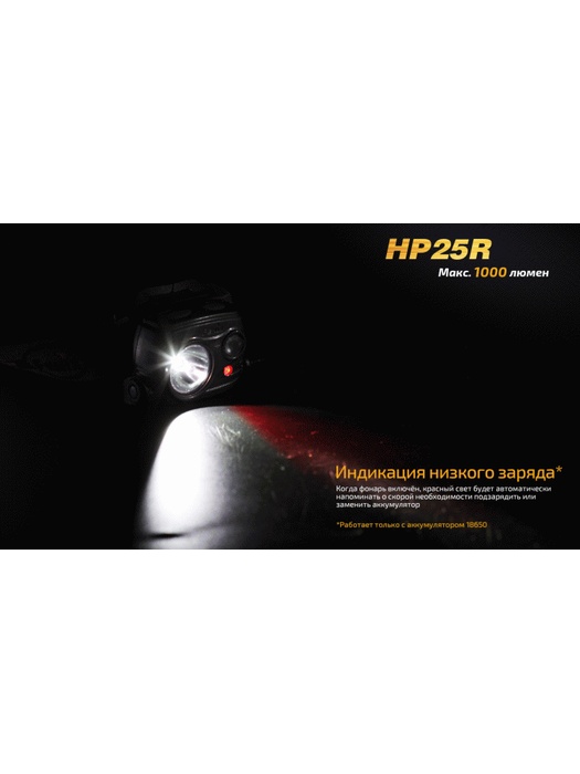 фото Налобный фонарь Fenix HP25R Cree XM-L2 U2 + CreeXP-G2 R5