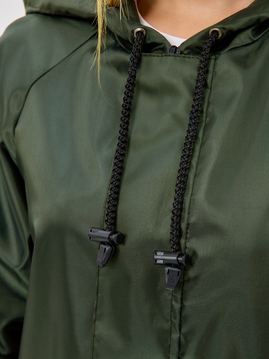 фото Дождевик женский пончо накидка KATRAN ГРОЗА (Оксфорд, хаки)