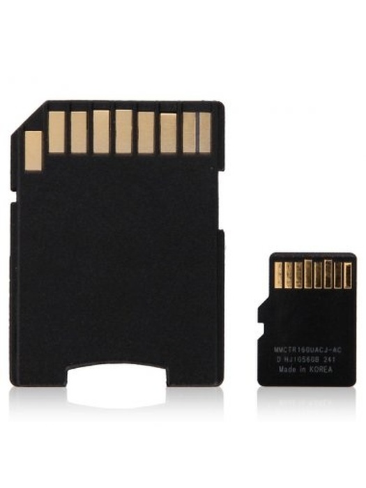 фото Карта памяти microSD (10 Класс) 16Gb, с переходником SD