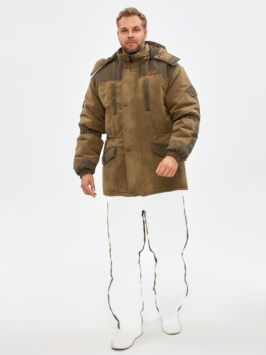 фото Куртка зимняя для охоты и рыбалки KATRAN ШКВАЛ -35°С (Финляндия, хаки)