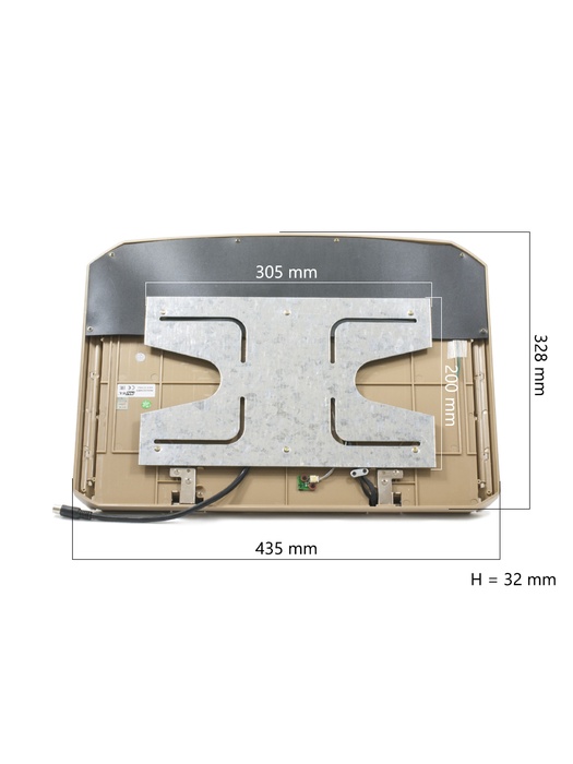 фото Потолочный монитор 15,6" AVEL AVS1507MPP (бежевый)