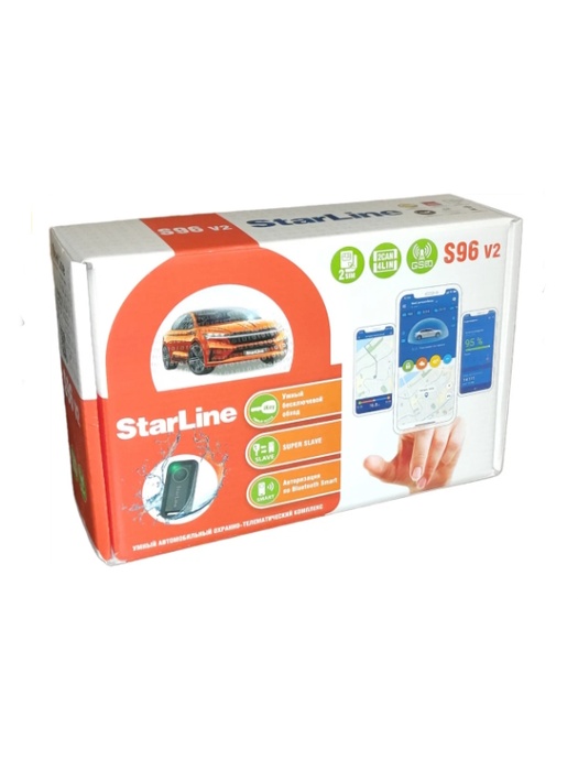 фото Автосигнализация StarLine S96 v2 2CAN+4LIN 2SIM GSM