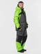 фото Зимний костюм-тройка для рыбалки KATRAN НОРД -45С (Таслан, серый/зелёный) полукомбинезон