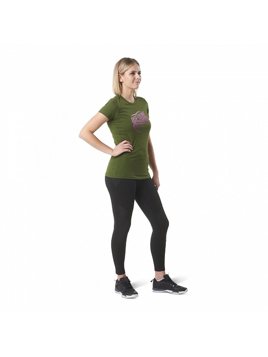 фото Женская футболка 5.11 Tactical WM SCROLLY TEE Military Green (225)