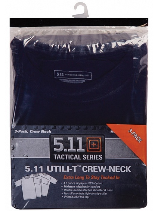 фото Футболки 5.11 Tactical UTILI-T 3 PK, S/S Dark Navy (724)