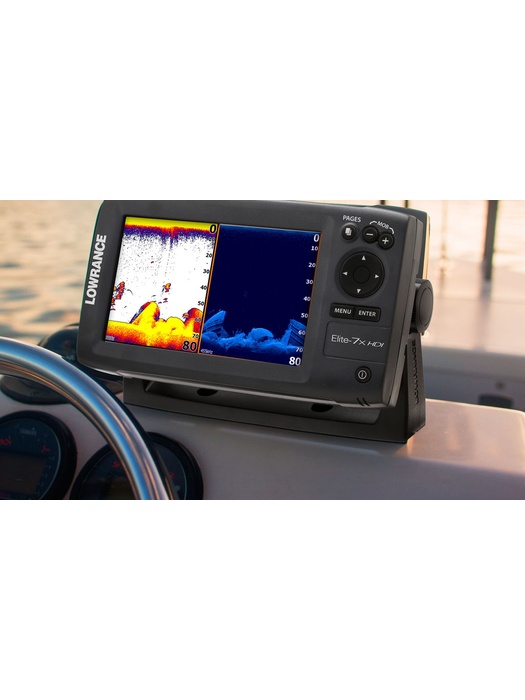 фото Lowrance Elite-7x 83/200+455/800 Khz