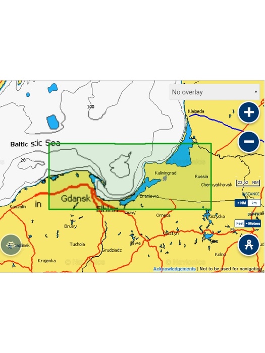 фото Карты Navionics Россия 5G337S Калининградская область