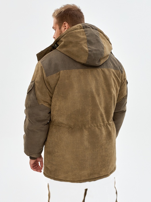 фото Куртка зимняя для охоты и рыбалки KATRAN ШКВАЛ -35°С (Финляндия, хаки)