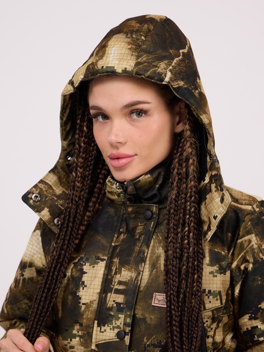 фото Куртка KATRAN КАРЕЛИЯ -20С зимняя женская мембранная утепленная (Алова, Стена)