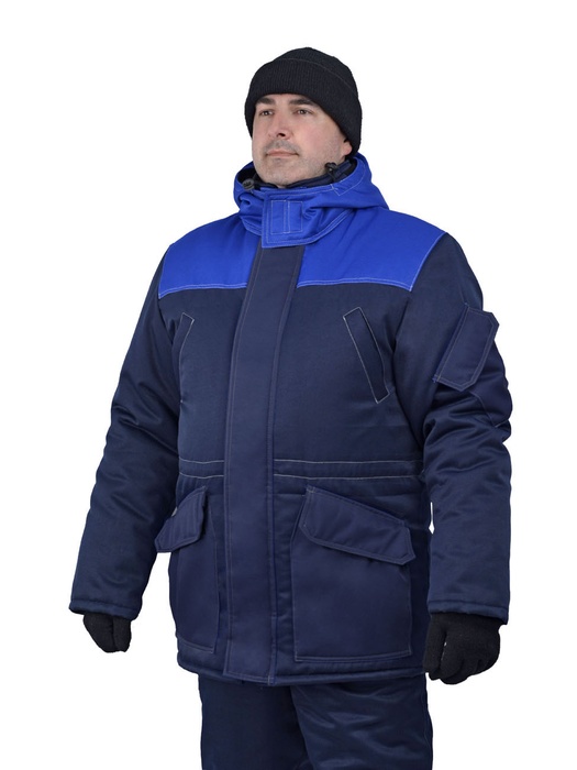 фото Зимний костюм для работы URSUS "Буран" Темно-синий -25°C