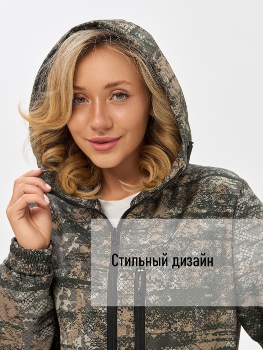 фото Комбинезон женский демисезонный для охоты и рыбалки KATRAN ИВОЛГА (полофлис, соты)