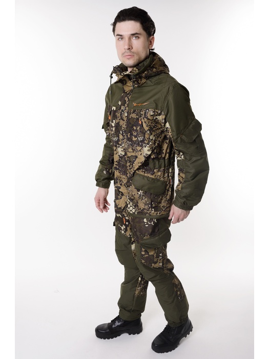фото Летний костюм для охоты и рыбалки TRITON Горка (Дюспа бондинг, бежевый/зеленый)