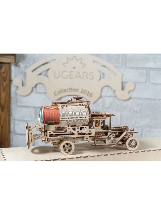 фото 3D деревянный конструктор UGEARS Автоцистерна