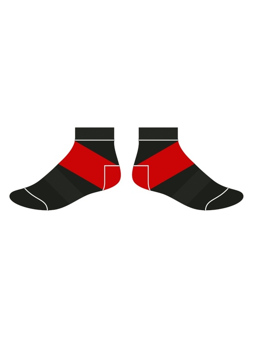 фото Спортивные носки KATRAN PA-501 (Черно-красный)