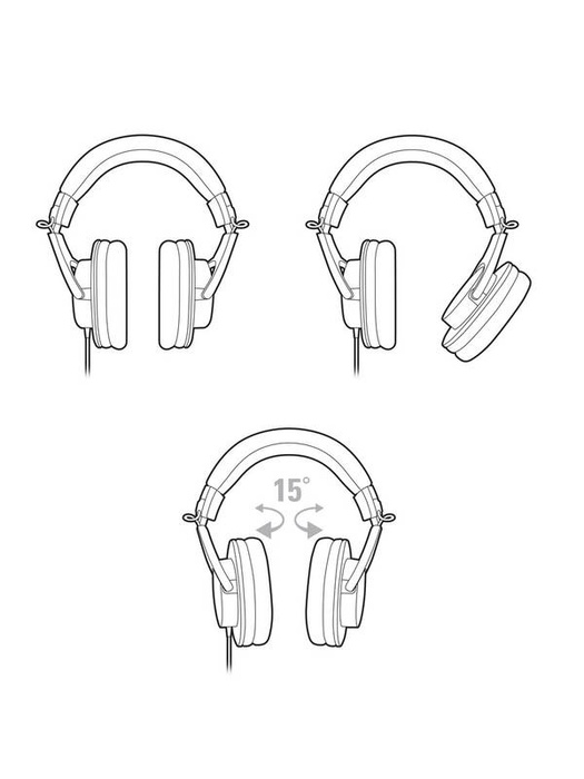 фото Наушники Audio-Technica ATH-M20X