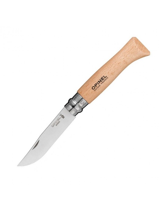 фото Нож Opinel №8 (нержавеющая сталь, бук)