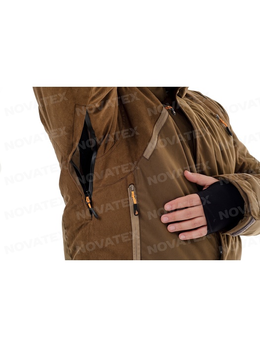 фото Зимний костюм для охоты «Выстрел» -35° (графф, коричневый) PRIDE