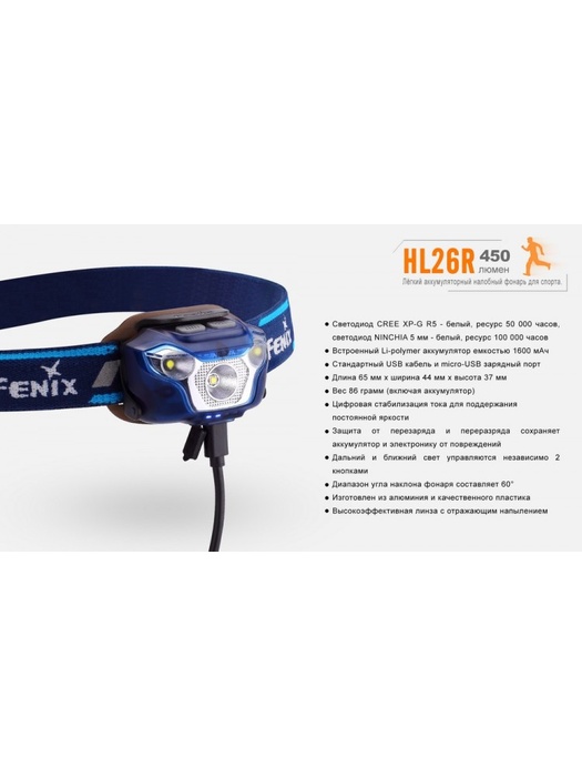 фото Налобный фонарь Fenix HL26R Cree XP-G2 R5