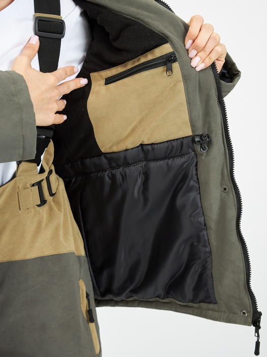 фото Куртка KATRAN Ангара -20С зимняя женская мембранная утепленная (Финляндия, св. хаки)