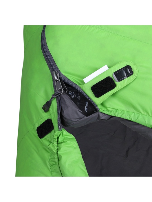 фото Спальный мешок СПЛАВ Adventure Comfort 205 (лайм, пуховый)