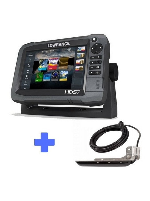 фото Lowrance HDS-7 Gen3 с датчиком LSS2-HD