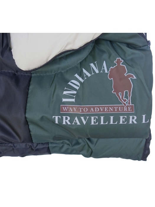 фото Спальный мешок INDIANA Traveller L-zip от -6 °C (одеяло с подголовником 230+35X90 см)