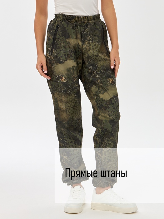 фото Костюм женский демисезонный для рыбалки и охоты подклад флис KATRAN РИЦА (полофлис, Бурелом)