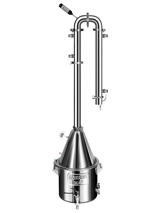 фото Самогонный аппарат (дистиллятор) Добрый жар Абсолют ПРО 20 литров + кран