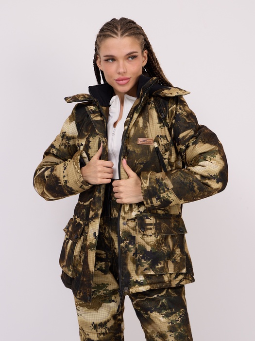 фото Куртка KATRAN КАРЕЛИЯ -20С зимняя женская мембранная утепленная (Алова, Стена)