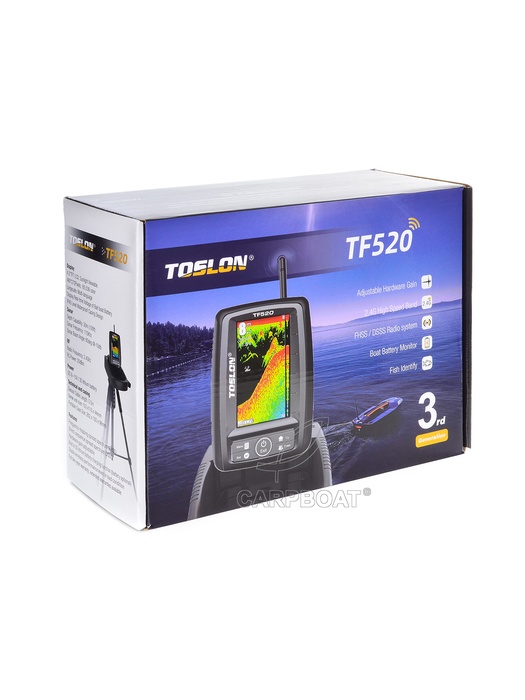 фото Беспроводной цветной эхолот Fish-finder TF-520 LI-ION